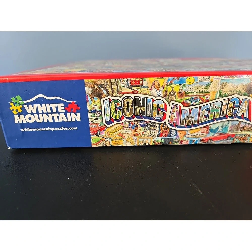 White‎ Mountain Puzzle 1000 Piece Puzzle 